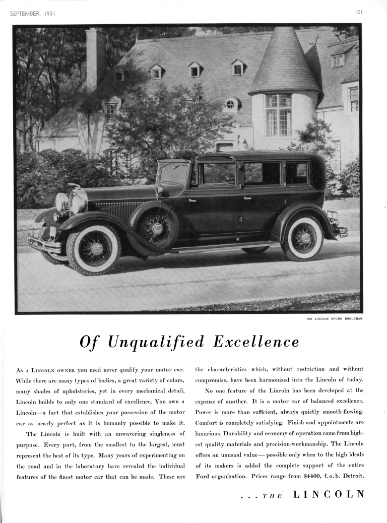 1931 Lincoln 13